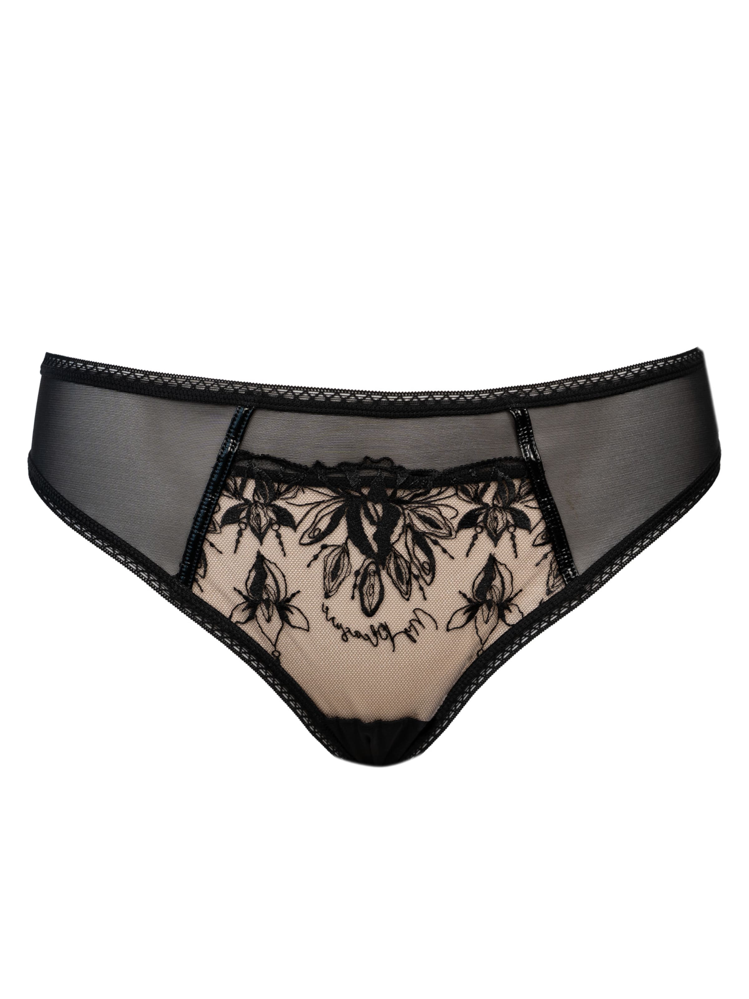 SugarShape String 'MY PLEASURE ' in Black: front