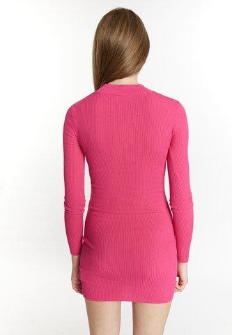 MYMO Knitted dress 'Biani' in Pink