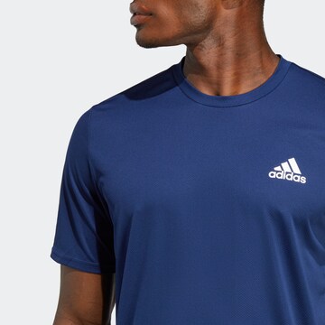 T-Shirt fonctionnel 'Designed for Movement' ADIDAS SPORTSWEAR en bleu