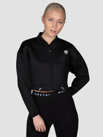 MOROTAI Sportovní bunda 'ZENJA JACKET' – černá
