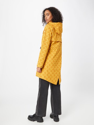 Manteau fonctionnel 'Swallowtail Promenade' Blutsgeschwister en jaune