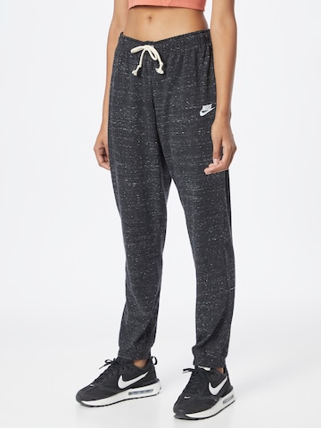 Nike Sportswear Zúžený Kalhoty – černá: přední strana