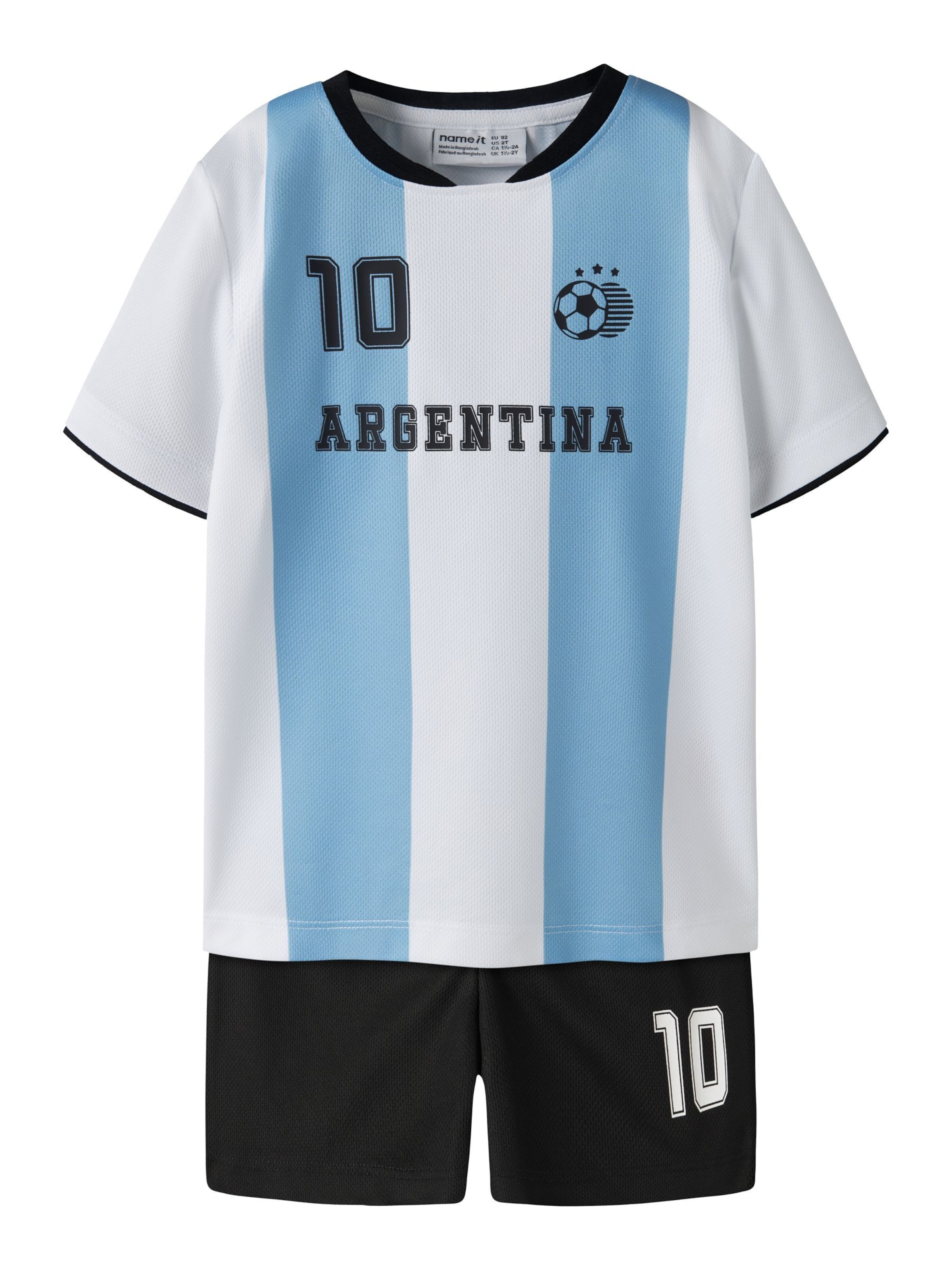 NAME IT Set in Schwarz: Vorderseite