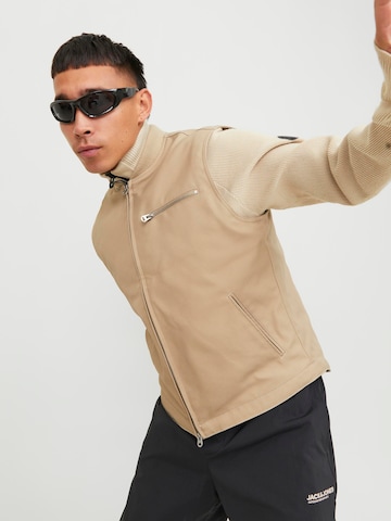 JACK & JONES Väst 'Collective Worker' i beige