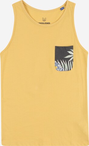 Jack & Jones Junior Shirts 'BECS' i gul: forside