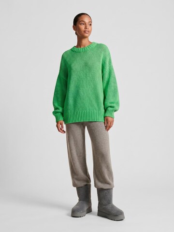 americandreams Oversized sweater 'Pepper' in Green