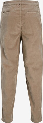 JACK & JONESTapered Chino hlače 'Karl' - smeđa boja