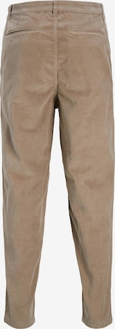 JACK & JONESTapered Chino hlače 'Karl' - smeđa boja