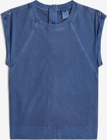 T-shirt G-STAR en bleu : devant