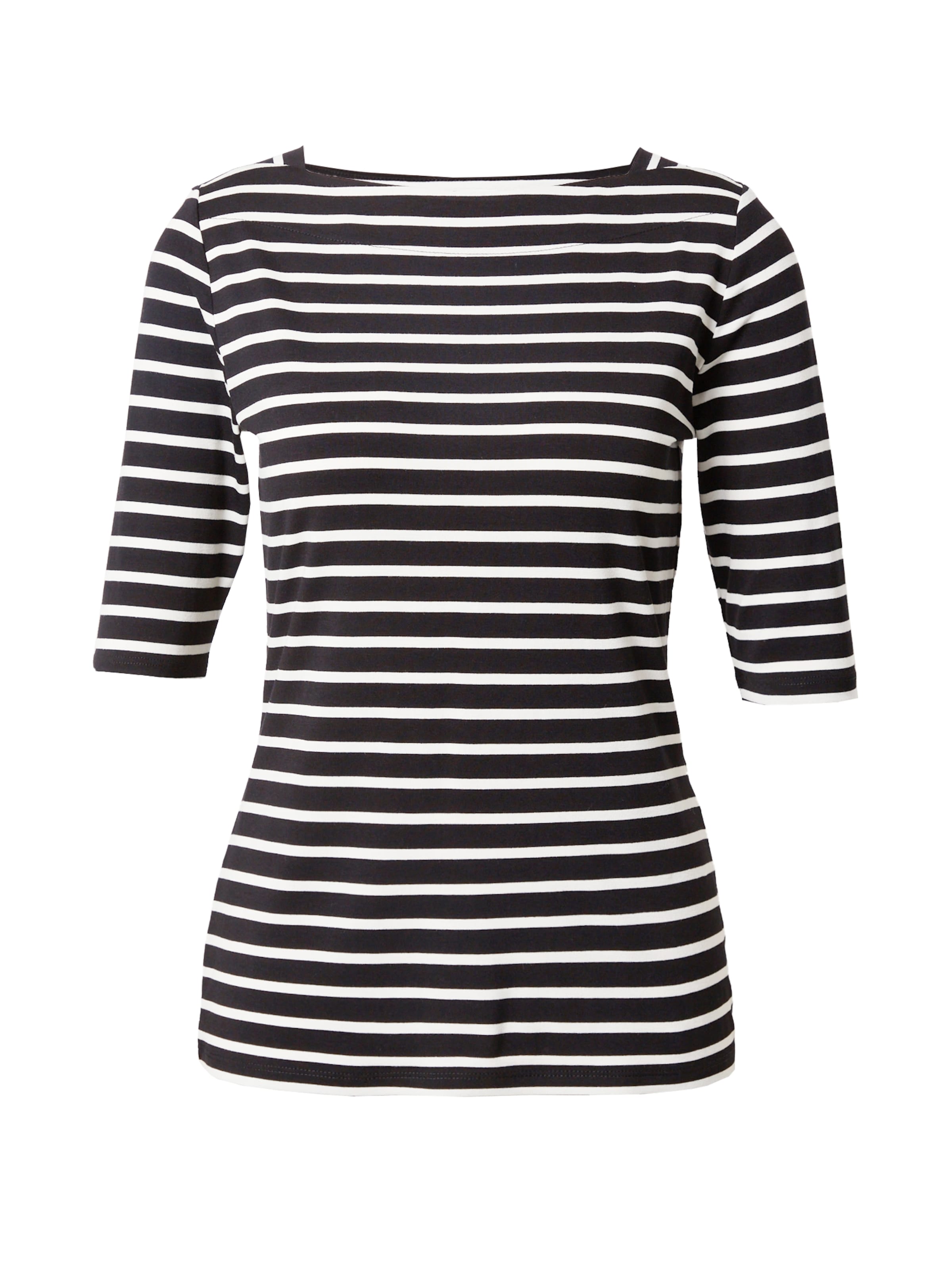 T-shirt COMMA en noir : devant