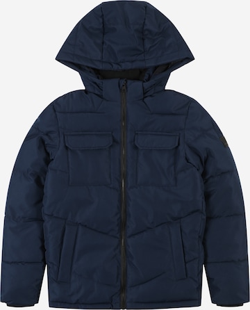 Jack & Jones Junior Between-Season Jacket 'MASON' in Blue: front