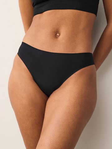 Slip Next en noir : devant