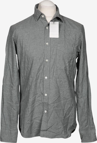 Hartford Hemd M in Grau: Vorderseite