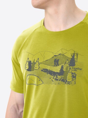 VAUDE Functioneel shirt 'Gleann II' in Groen