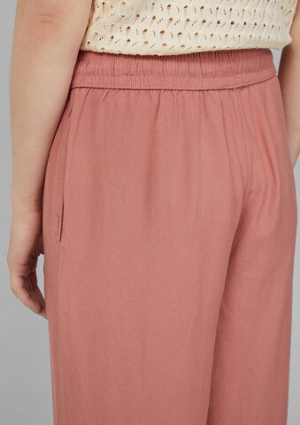 Wide Leg Pantalon QS en orange