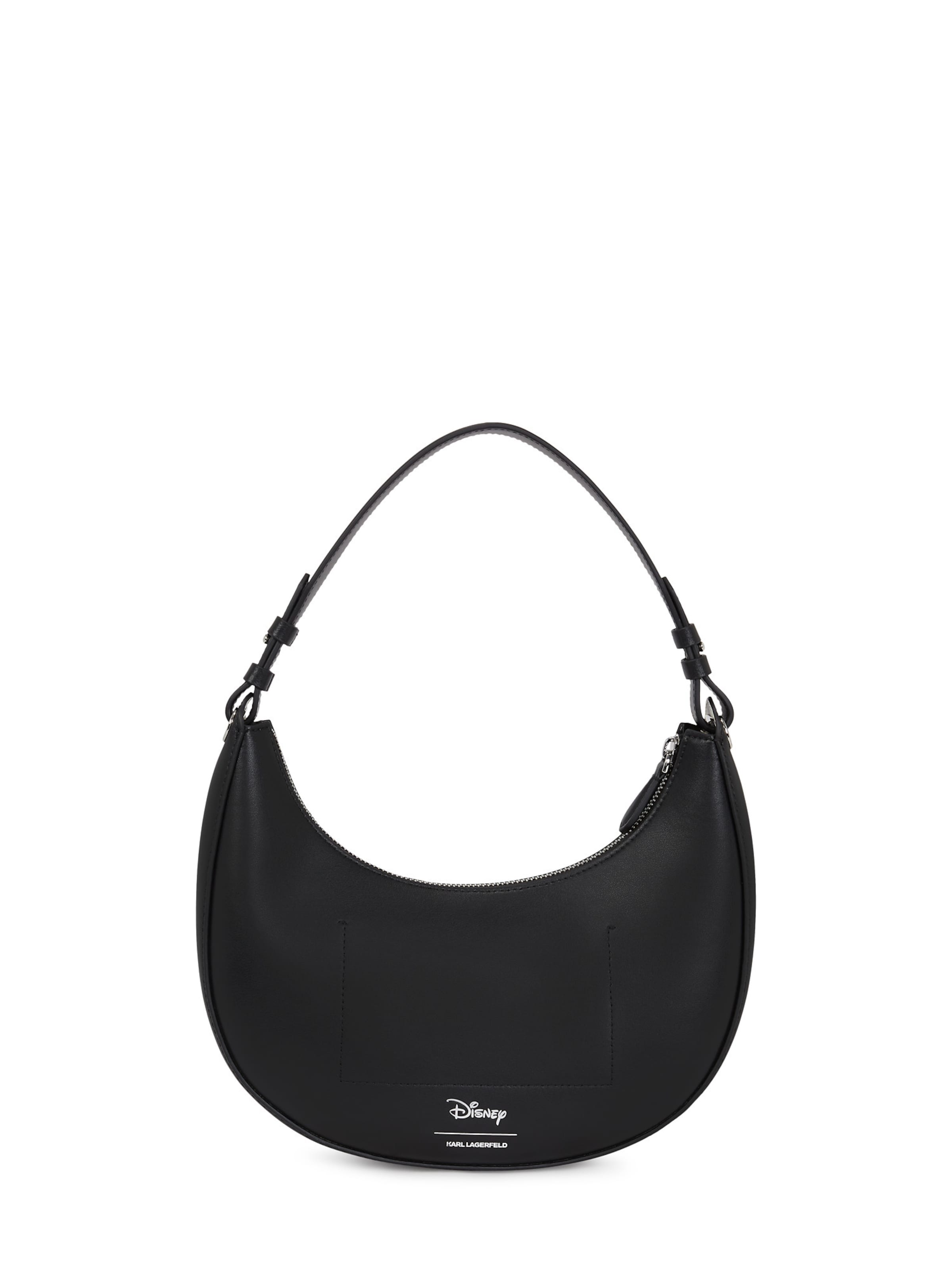Karl Lagerfeld Schultertasche 'Disney x Karl Lagerfeld' in Schwarz