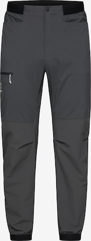 Haglöfs Regular Outdoor Pants 'L.I.M Rugged' in Grey: front