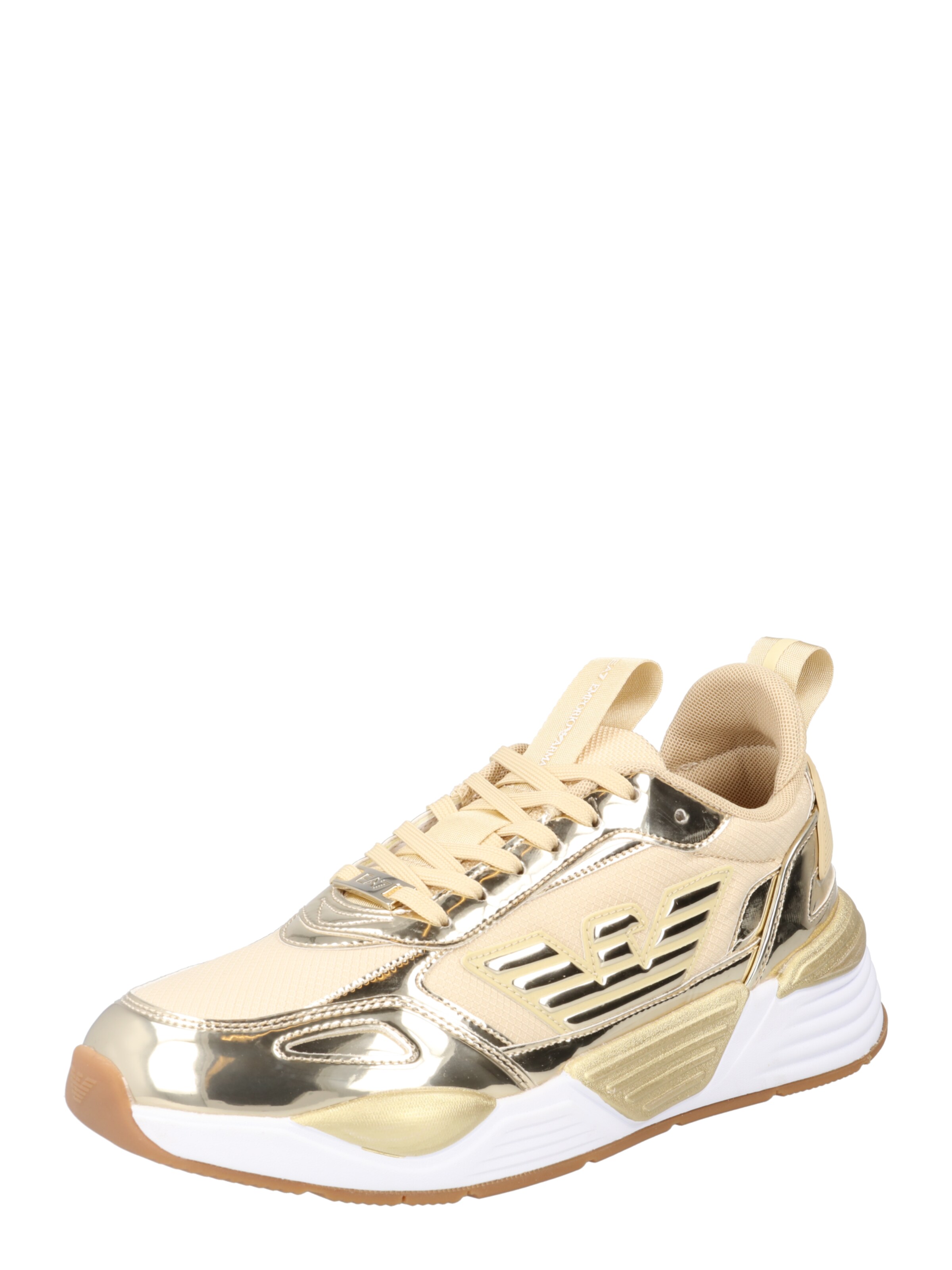 EA7 Emporio Armani Sneakers laag in Champagne, Goud | ABOUT YOU