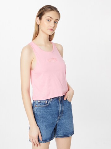 Haut 'NEW LOVE' BILLABONG en rose : devant