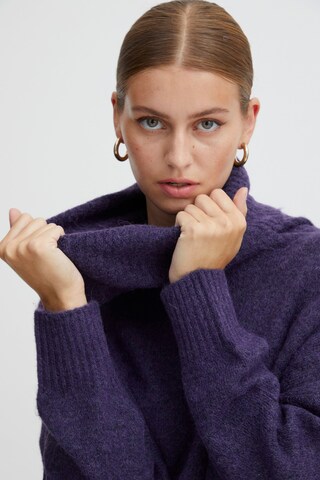 ICHI Sweater 'Kamara' in Purple