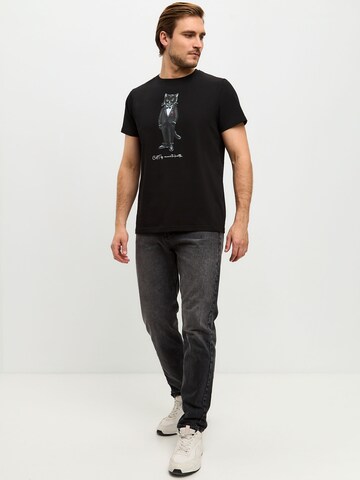 CAT by Maniita Lacitta Shirt in Zwart