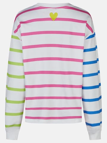 salzhaut Sweatshirt 'Dameln' in Wit: terug