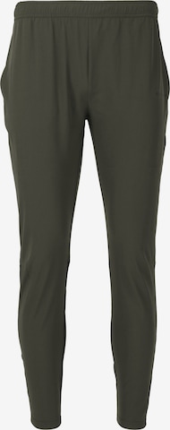 ENDURANCE Tapered Sports trousers 'Jeen' in Green: front