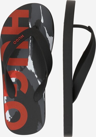 Tongs 'Arvel' HUGO en noir