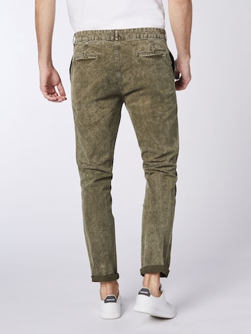CHIEMSEE Slim fit Chino Pants in Green