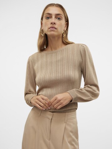 VERO MODA Pullover 'TALIA' i guld