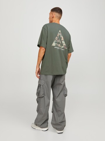 JACK & JONES Bluser & t-shirts 'Triangle' i grøn