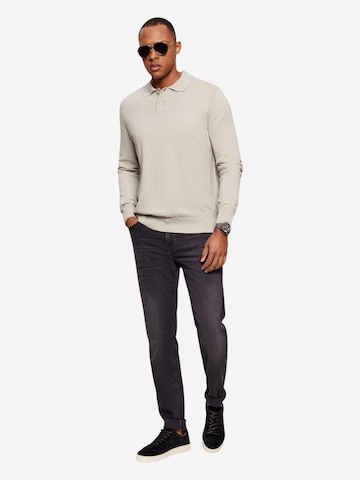 BOSS - Jersey 'Asac' en beige