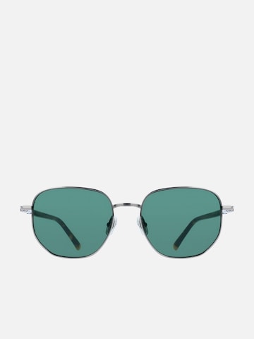 FERRAGAMO - Gafas de sol en plata: frente