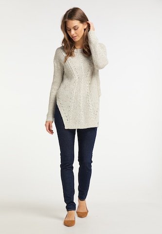 Pull-over Usha en blanc