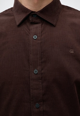 G-STAR Regular Fit Skjorte i brun