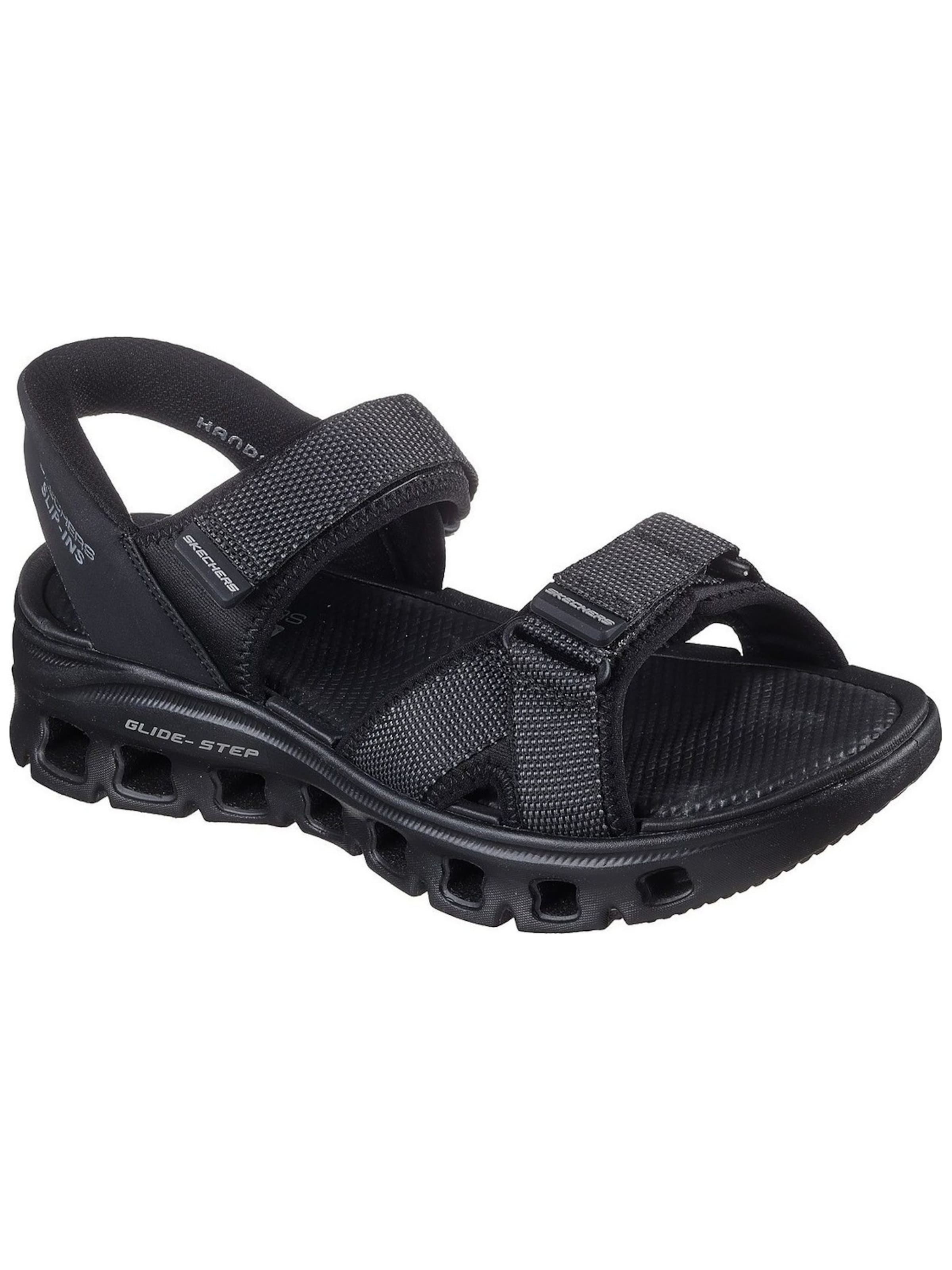 SKECHERS Sandale 'Skechers Glide-step Pro Sandal-salvoe'‌‌‌‌‌ in Schwarz: Vorderseite