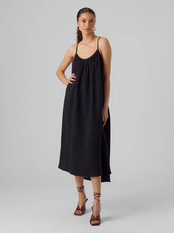 VERO MODA Letní šaty 'Natali' – černá: přední strana
