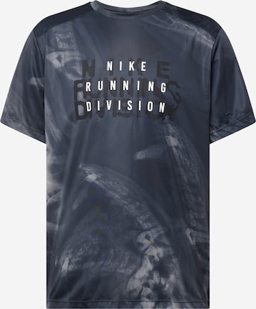 NIKE Performance Shirt 'Run Division Rise 365' in Black: front