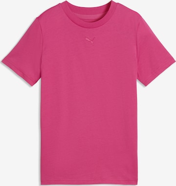 PUMA Shirt 'Essentials' in Pink: front