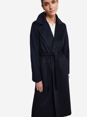 Il Lanificio Between-seasons coat in Blue