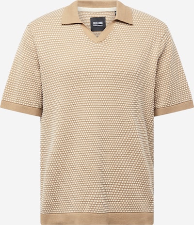 Only & Sons Pull-over 'TAPA' en camel / blanc, Vue avec produit