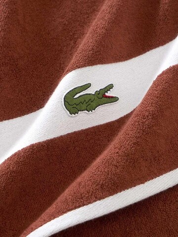 LACOSTE Handtuch 'LCASUAL'‌‌‌‌‌ in Rot