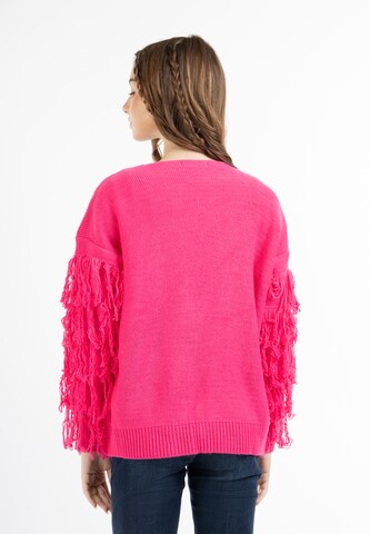 IZIA Knit cardigan in Pink