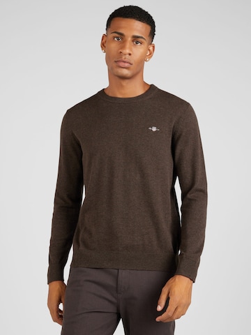 GANT Sweater in Brown: front