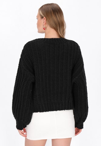 MYMO Trui 'Young Fashion' in Zwart