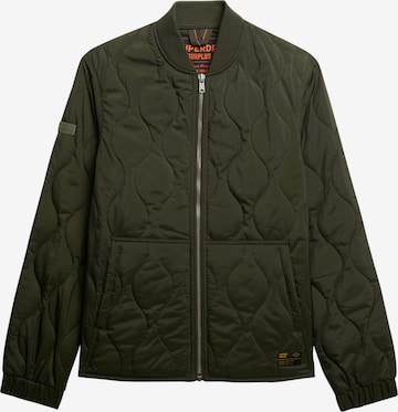 Veste mi-saison 'Surplus' Superdry en vert : devant