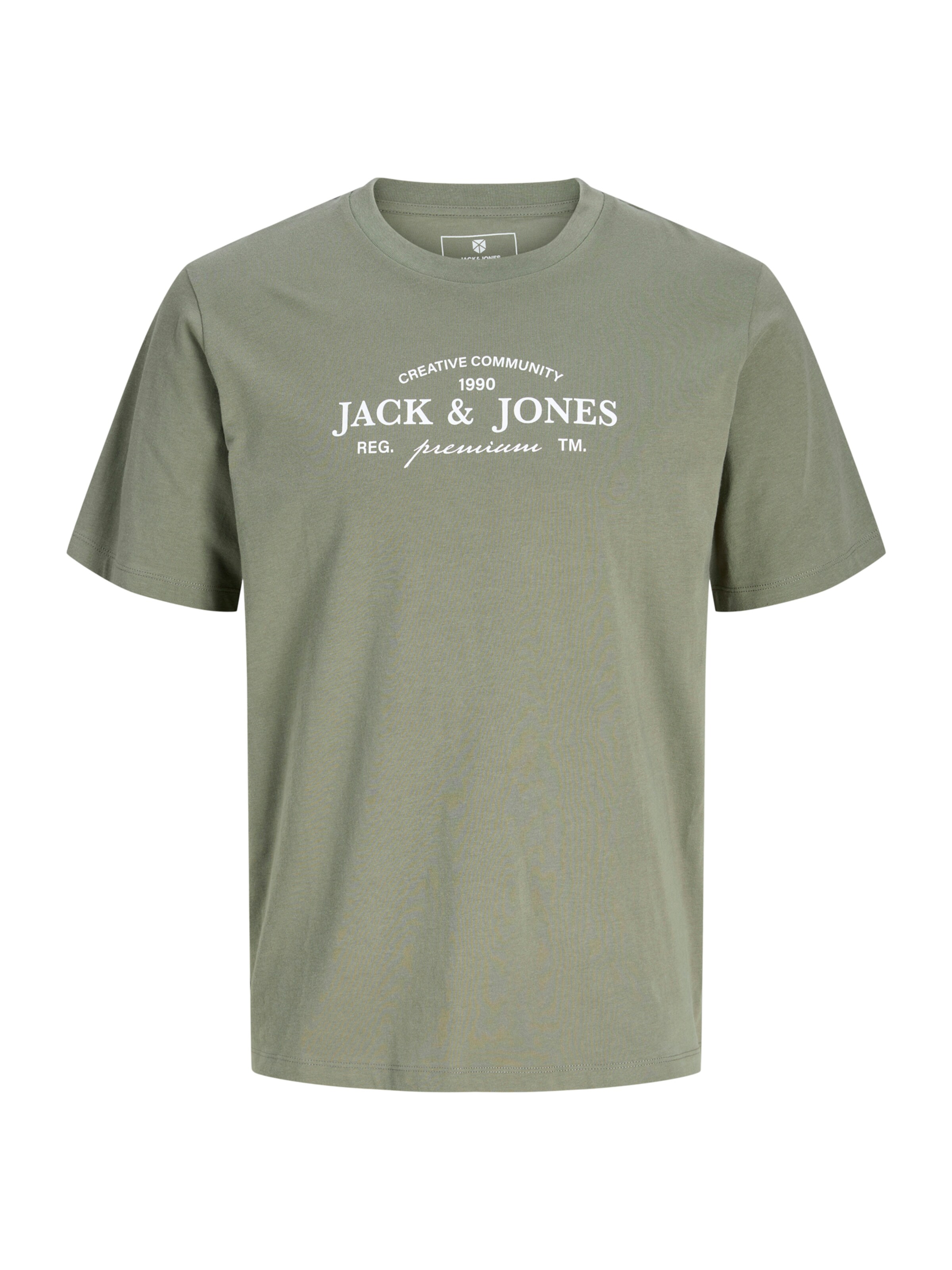 Jack & Jones Plus Bluser & t-shirts 'JPRBlakevin' i grøn: forside