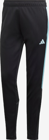 ADIDAS PERFORMANCE Sports trousers 'Tiro 23 Club' in Black: front