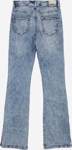 KIDS ONLY Flared Jeans 'HUSH' i blå