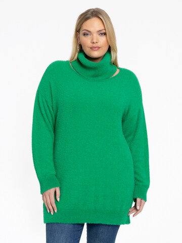 YOEK Pullover in Grün: Vorderseite